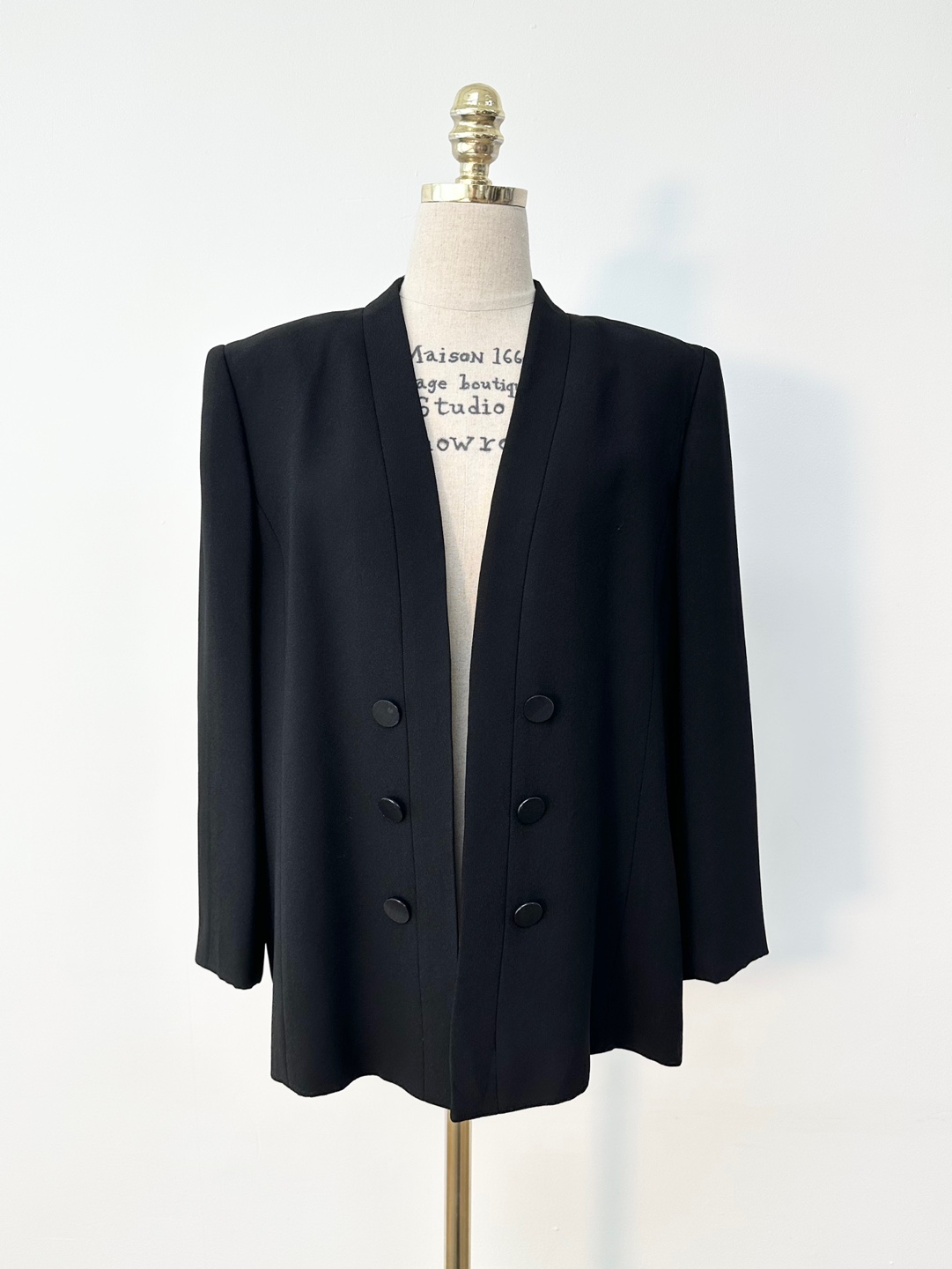 Nina Ricci Black double button jacket