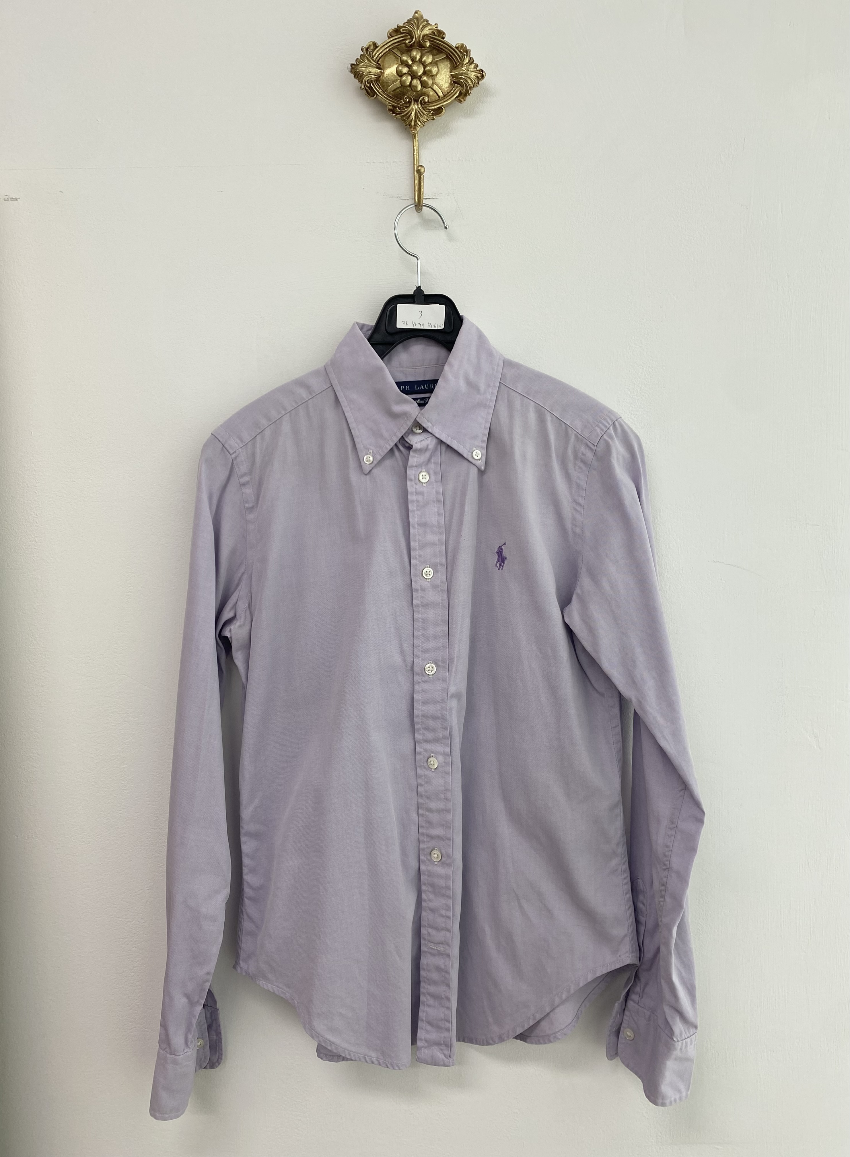Ralph Lauren light purple cotton shirt
